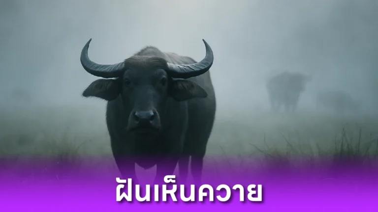 ฝันเห็นควาย