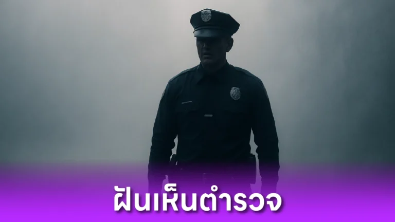 ฝันเห็นตำรวจ