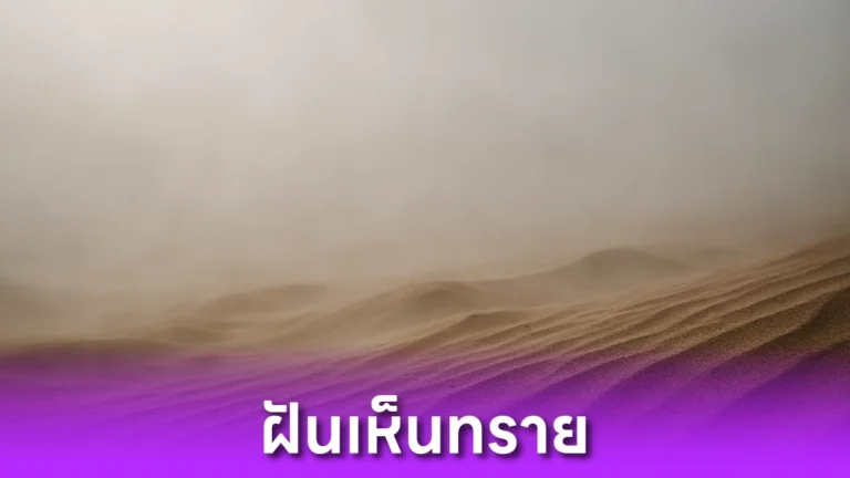 ฝันเห็นทราย