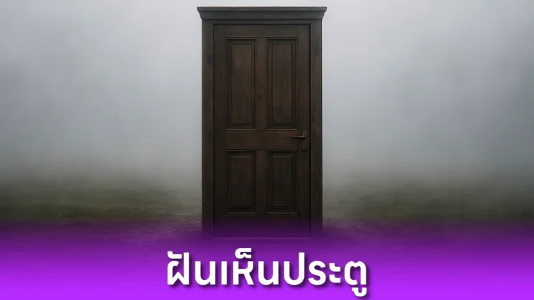 ฝันเห็นประตู