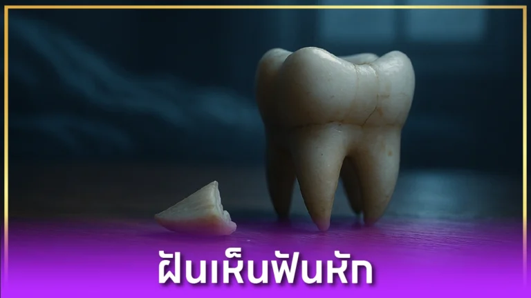 ฝันเห็นฟันหัก