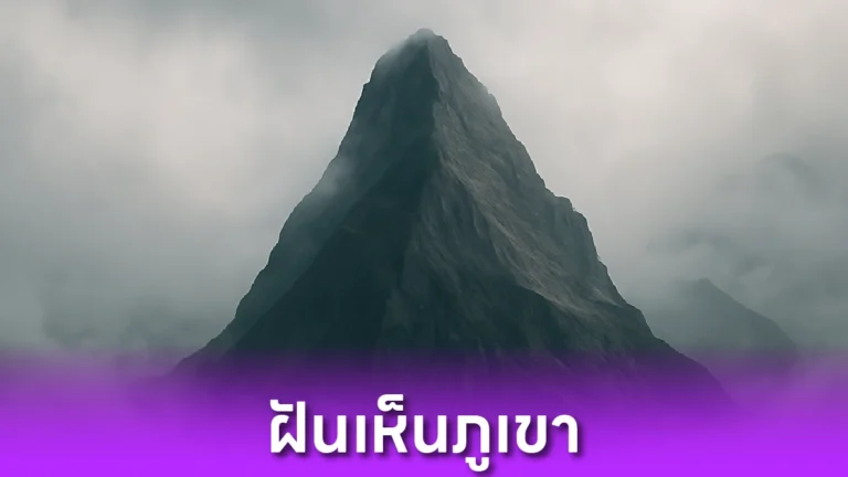 ฝันเห็นภูเขา