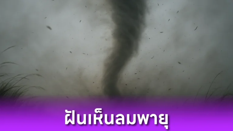 ฝันเห็นลมพายุ