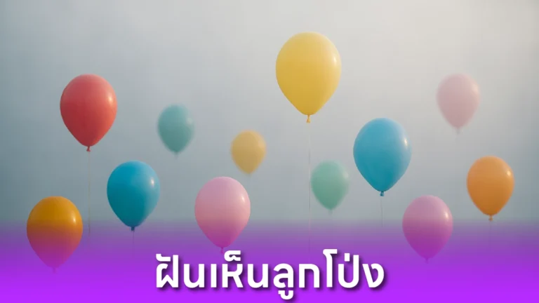 ฝันเห็นลูกโป่ง