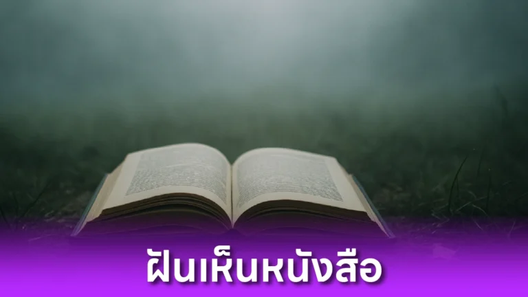 ฝันเห็นหนังสือ