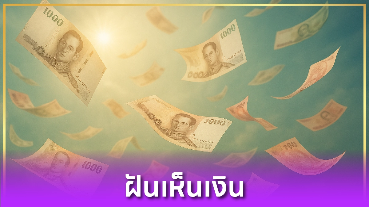 ฝันเห็นเงิน
