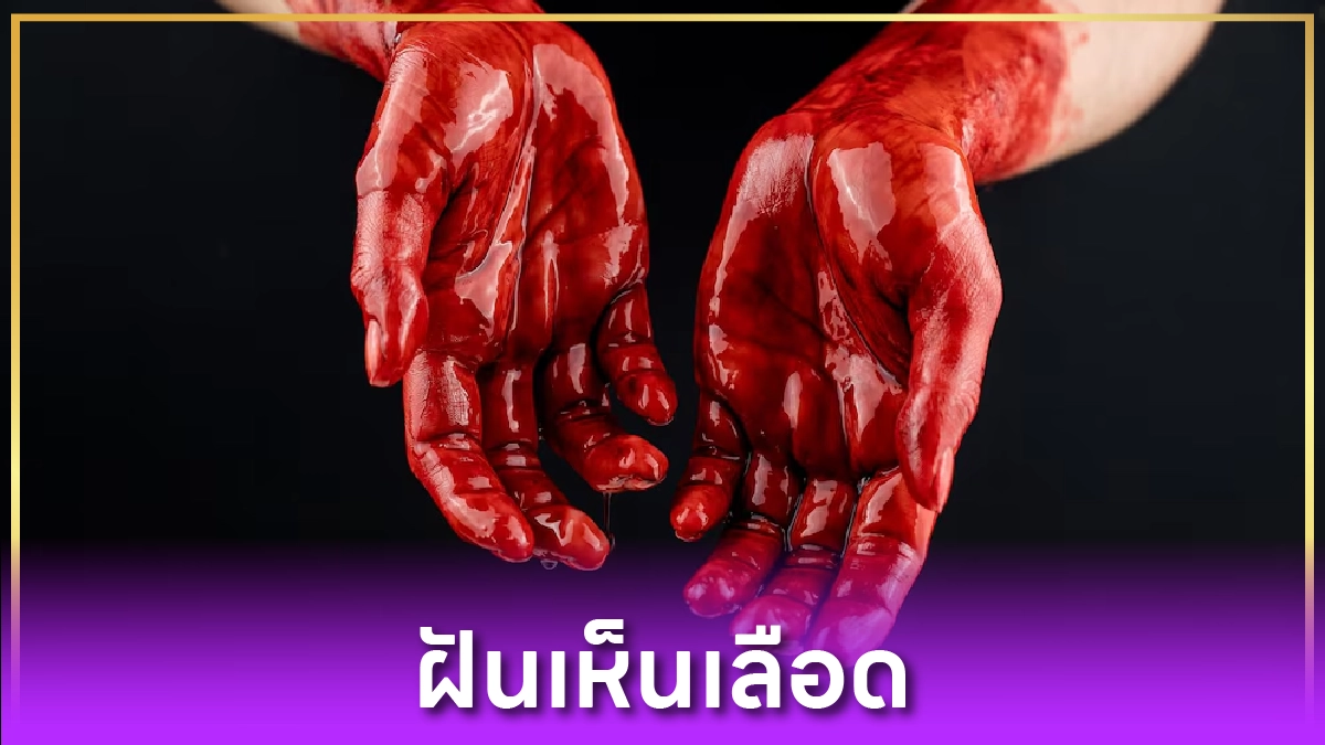 ฝันเห็นเลือด