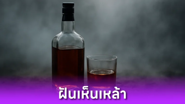 ฝันเห็นเหล้า