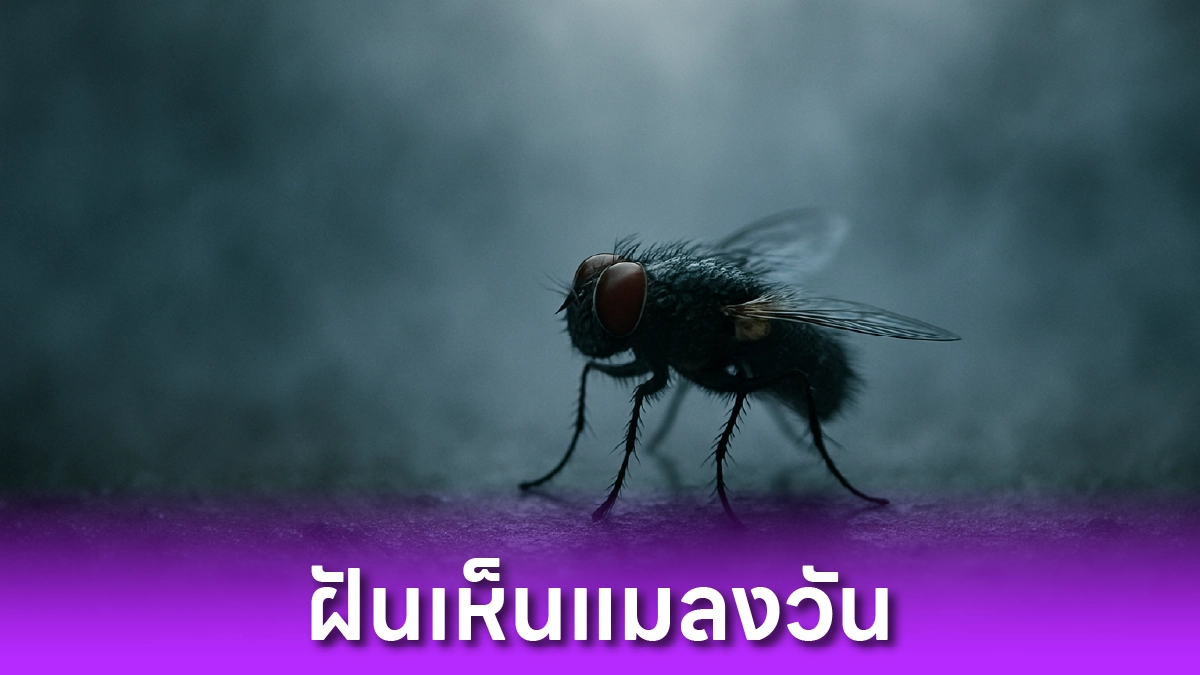 ฝันเห็นแมลงวัน