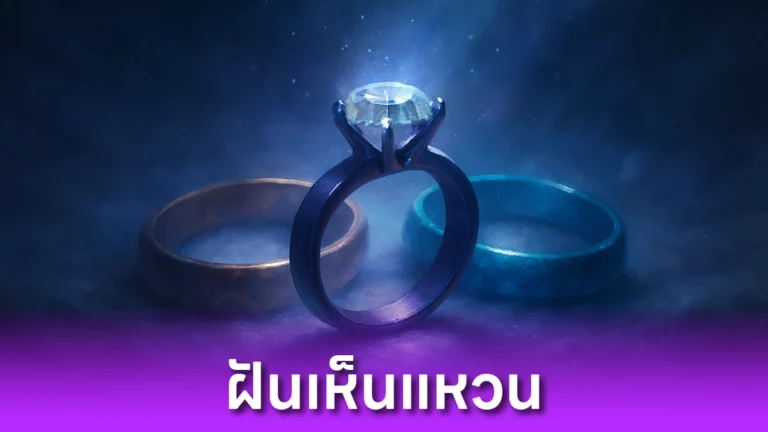 ฝันเห็นแหวน หมายความว่าอะไร?