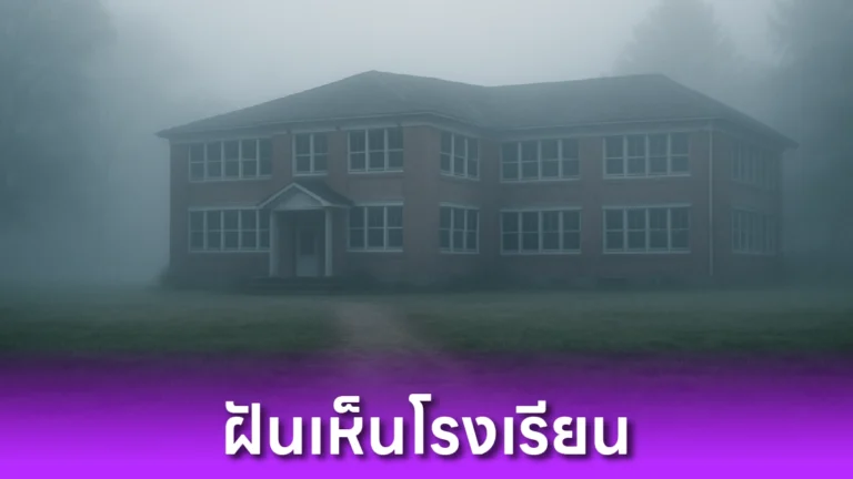 ฝันเห็นโรงเรียน